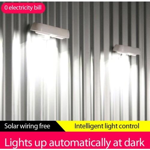 2/1Pcs Solar Light Garden Garden Light Household Outdoor Human Body Induction Waterproof Wall Light