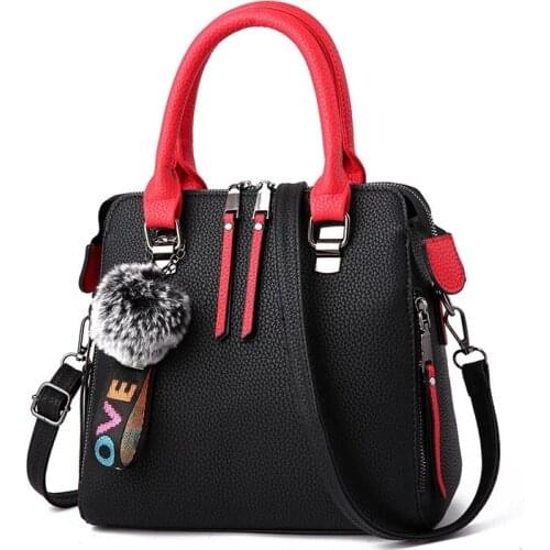 2021 New High Quality Ladies tassel Handbags Female PU Leather Shoulder Female Messenger Bags Women Bags Tote Bag bolsa feminina