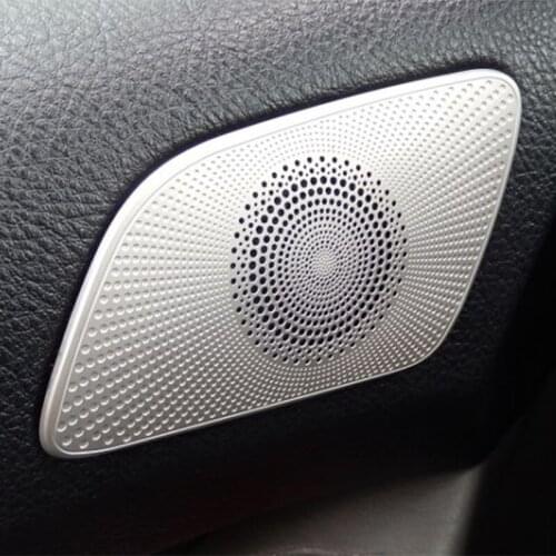 Car Door interior Speaker Panel Cover Trim A pillar speaker styling Car Styling For Toyota Prado 2003-2009