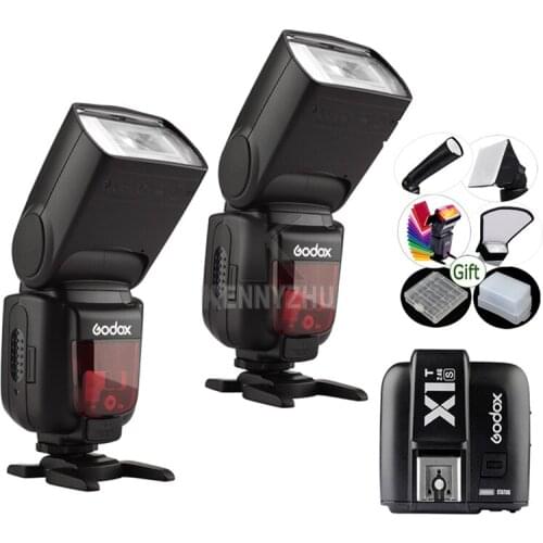 GODOX 2X TT600S + X1T-S Flash Trigger Transmitter X1S 2.4G Wireless Speedlite for Sony Camera A7S A7 A7R II A7MII A6000 A6300