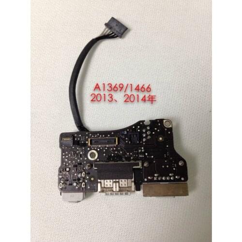 Yourui A1466 Power Board Supply replacemen For Macbook Air 13'' 2013-2015 820-3455-A 923-0439 MD760 Jack Power Audio Board