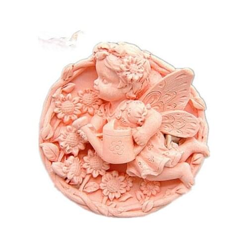 Baby Silicone Mold Soap Mold Candle Molds Handmade Chocolate Cake Decorating Tools Mold