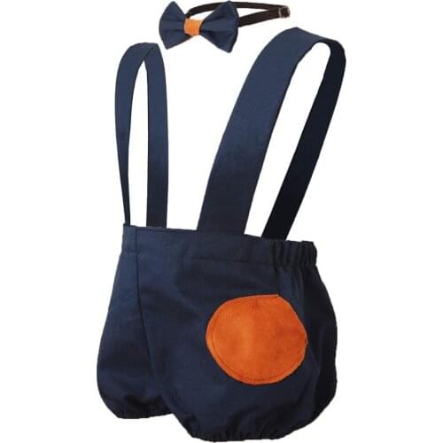 Baby Mika Baby Boy Rompers Bow Tie Suit Baby Boys Knitted Set Zero Sleeve Rompers Interlock