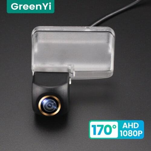 GreenYi 170° HD 1080P Car Rear View Camera for Citroen C4L 2013 2014 Night Vision Reverse Reversing 4 Pin Vehicle Parking AHD