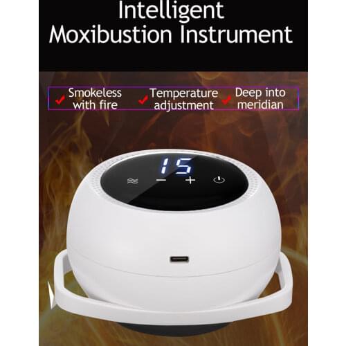 Intelligent Moxibustion Instrument Electronic Smoke-free Home Health Warm Palace Fumigation Moxibustion Physiotherapy Instrument