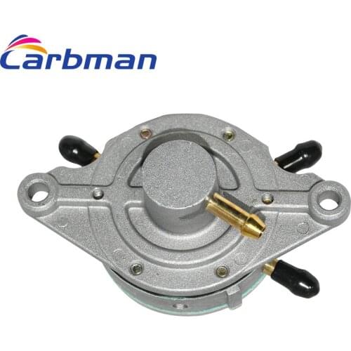 Carbman Fuel Pump For Mikuni DF52-176 Dual Outlet for Snowmobiles Watercraft Garden Machine Auto Parts