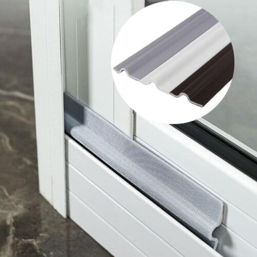 2-4M Self Adhesive window sealing strip Sliding door gap Filler tape PU Foam Soundproof Windproof Home Improvement Hardware