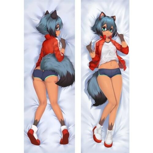 2021HOT NEW Anime BRAND ANIMAL BNA Kagemori Michiru Cosplay Dakimakura Pillowcase Hug Body Decoration Gift Props Cartoon Cushion