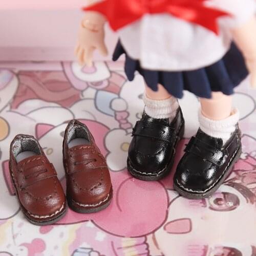 Ob11 shoes baby shoes baby dress beautiful knot pig holala sister head PICCODO uniform shoes center cloth doll shoes Accessories