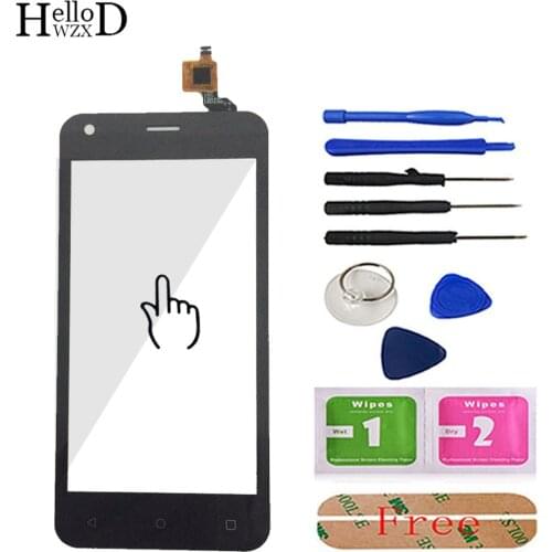 4.5'' Phone Touch Panel Touchscreen For Fly FS454 nimbus 8 FS 454 Touch Screen Digitizer Glass Sensor Parts Tools Adhesive