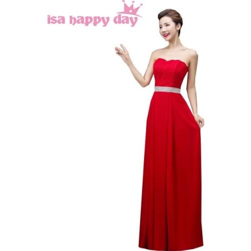 Women formal sexy red color strapless plus size 2020 elegant summer long evening gowns summer dress hot pink dresses H3120