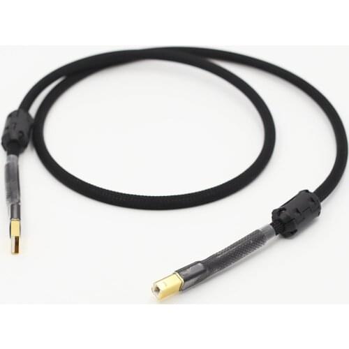 1piece HiEnd Hifi USB Cable High Quality Type A to Type B Hifi Data Cable For DAC