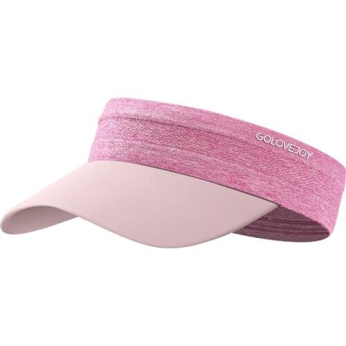 Fashion Summer Women Outdoor Sports Empty Top Knitted Elastic Brimmed Sun Hat Riding Traveling Yoga Baseball Cap Sunscreen Hat