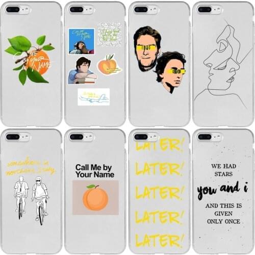 Call Me By Your Name Cover Case for Xiaomi Redmi Note 9 9S 9A 9C 8T 8 7 6 5 4 Pro Max Prime