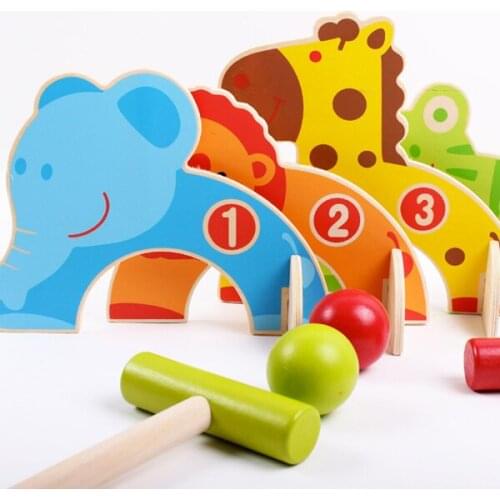 D733 Free shipping children toy animals baseball game a goal kick educational toys