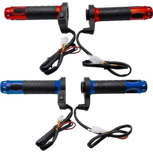 12V 22MM Motorcycle Handlebar Electric Heat Handle Grips Modified Handlebar Repalcement Universal