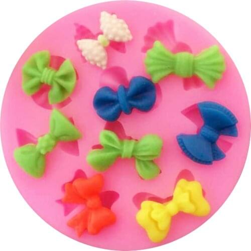 Bow Tie Shape Silicone Cake Mold Food Grade silicone mold,Fondant Cake Decorating Tools,Silicone Soap Mold,Cake Mold T1201