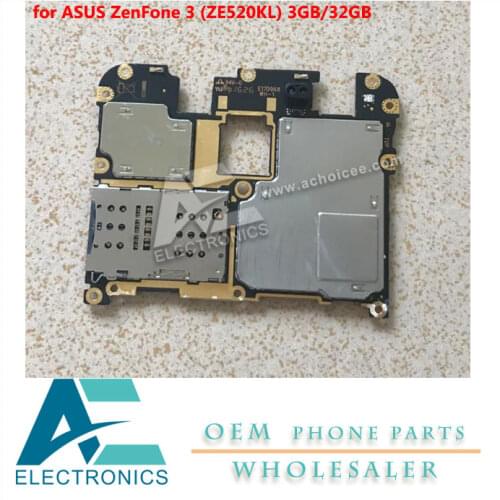 Motherboard for ASUS ZenFone 3 ZE520KL Mainboard Logic Board Circuits Accessory Bundles