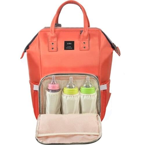 Fashion Mummy Maternity Diaper Bag Large Nursing Bag Travel Backpack Stroller for Baby Care