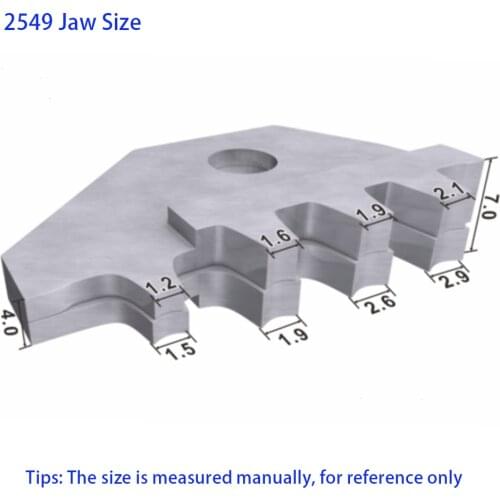 CNLX SN-2549/SN-01BM Crimping Die sets(Only Jaws without plier)