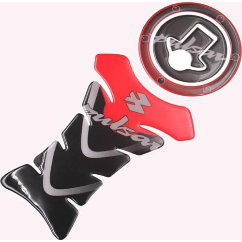 Motorcycle Stickers Pulsar Tank Pad Protector Emblems Decals For Bajaj Pulsar 180 200 400