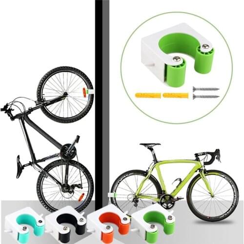 Road MTB Bicycle Wall Holder Mountain Bike Racks Storage Portable Bike Parking Buckle Mount Indoor Bicycle Wall Stand Easy Hook