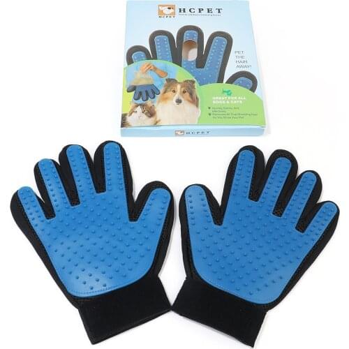New Pet Dog Massage Bath Gloves Suitable For Cats Dogs Rabbits Horses Remove The Hair On The Puppy Body Bathing Massage Gloves