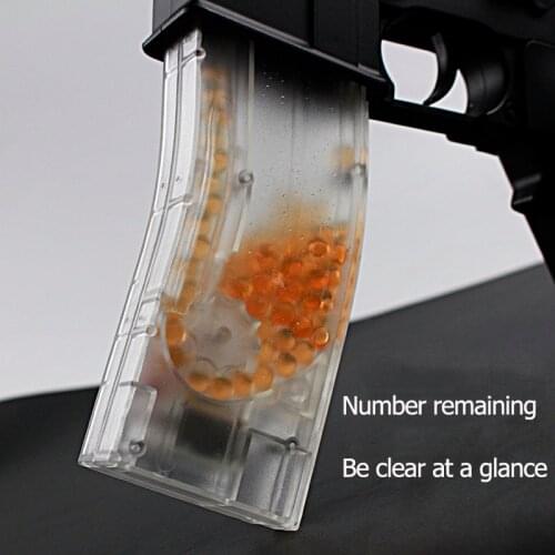 New transparent crystal ball universal magazine can observe the number of JinMing 8 generation XM316 magazine accessories toys