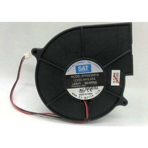 Original sfh9330s1a 12V 0.45a 9330 blower, 9.7cm