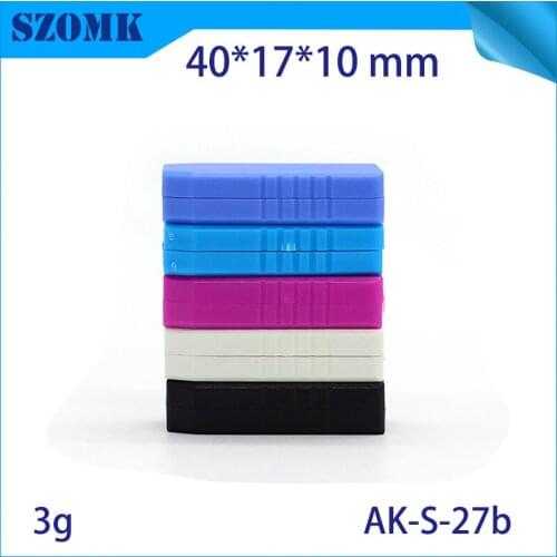 20 pieces 40x17x10mm electronic project box usb plastic junction case electronics enclosures plastic case outside box cable case