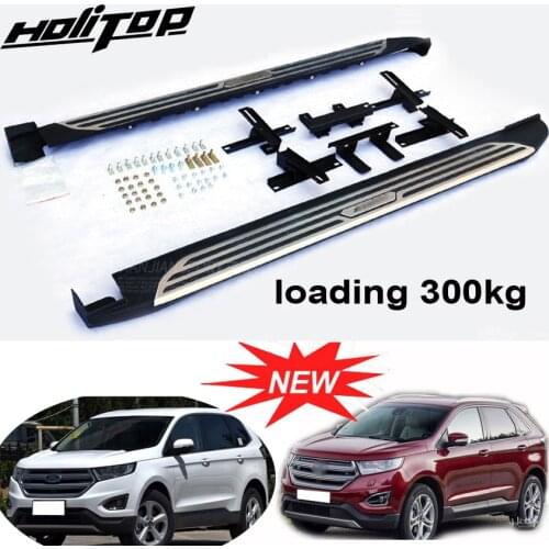 New arrival for Ford EDGE running board foot step side step bar,OE style,can guarantee quality,10pcs brackets instead of 6pcs