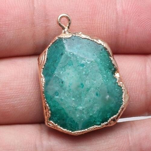 Natural Stone Pendant Irregular Agates Pendant For Jewelry Making Charms DIY Necklace Bracelet Anklet Accessory