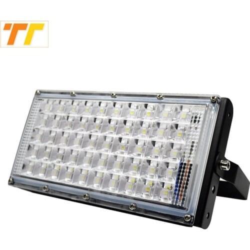 Flood Light Outdoor Lamp Led Spotlight Floodlight 50W Waterproof Garden Wall lamp AC230V 220V 240V Lighting