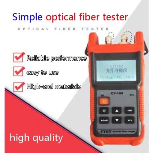 [CYOT] CY190C fiber optic obstacle finder OTDR optical time domain reflectometer can display the curve