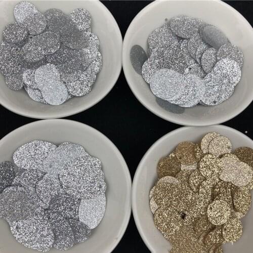 200g/Lot Silver Golden Loose Sequins Powder Glitter For Crafts Paillettes Wedding Sewing Handcraft Decoration DIY Accessory