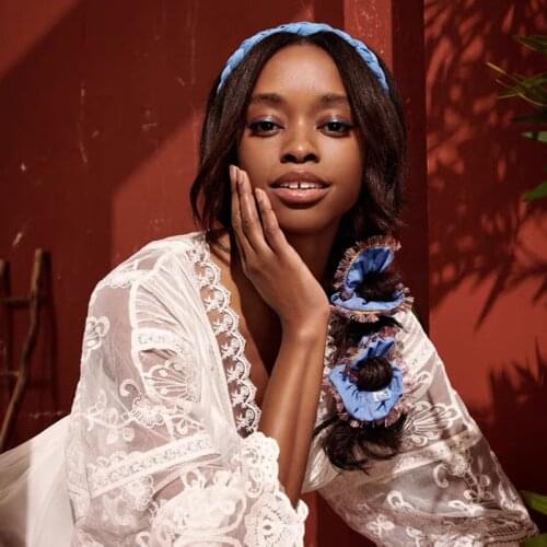 2021invisibobble HAIRHALO-MARGARITA BONIT Adjustable princess hairband no pain traceless hair accessories blue heardwear