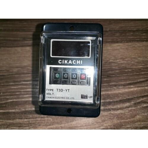 220v 0.01s -9990h Taiwan Kayo CIKACHI multi-stage time relay T3D-YT digital timer