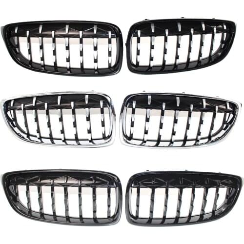 Black Front Kidney Grill Replacement for for BMW F32 F33 F36 F82 M4 F83 M4