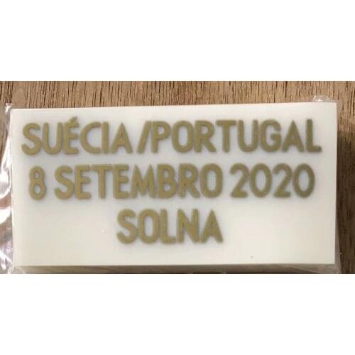 Ronaldo 100 Goals Soccer Match Details 2019 Portugal Vs Suecia Soccer Patch Badge