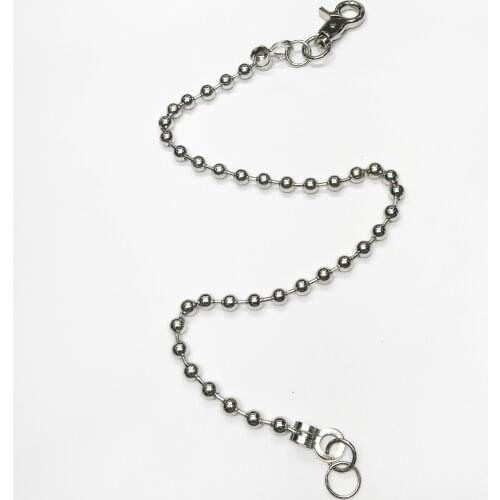 Long Biker Jean Key Wallet Chains Silver Rock Punk Hip-pop Hipster Metal Keychain Pants Chain Fashion Men Jewelry Gift DR139