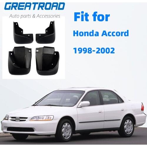 For Honda Accord 1998-2002 Mudflaps Splash Guards Front Rear Mud Flap Mudguards 1999 2000 2001 Set Molded Mud Flaps Accessories
