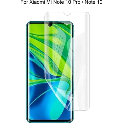 For Xiaomi Mi Note 10 Pro / Note 10 Full Cover Soft Hydrogel Film Screen Protector