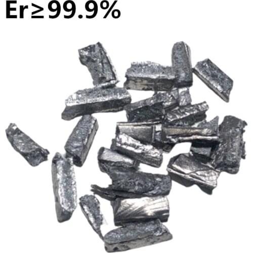 Erbium Metal Element Sample - 5g Chunks 99.9% Pure - Periodic Table