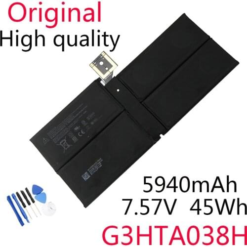 G3HTA038H New Original Battery For Microsoft Surface Pro 5 1796 DYNM02 7.57V 5940mAh 45Wh
