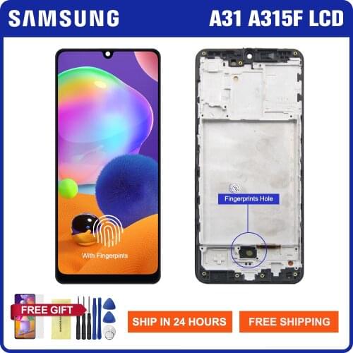 Amoled Display Screen For Samsung Galaxy A31 A315 LCD Display Touch Screen Digitizer Parts For Samsung A31 A315F A315N A315G