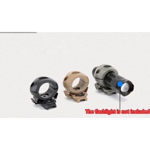 Genuine MICH OPS FAST helmet dedicated lighting flashlight bracket ( torch no including) free shipping