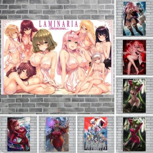 Darling In The Franxx Japanese Anime Posters Prints Canvas Painting Wall Decor Live Room Wall Sticker Home Decoration Painting