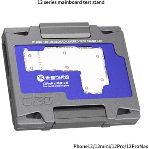 Mijing C20 Separating Test Fixture Platform for iPhone 12/12mini/12Pro/12Pro max Motherboard Soldering Repair Fixture Stand