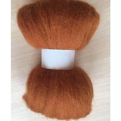 DIY handmade wool felting 50g combed wool fiber