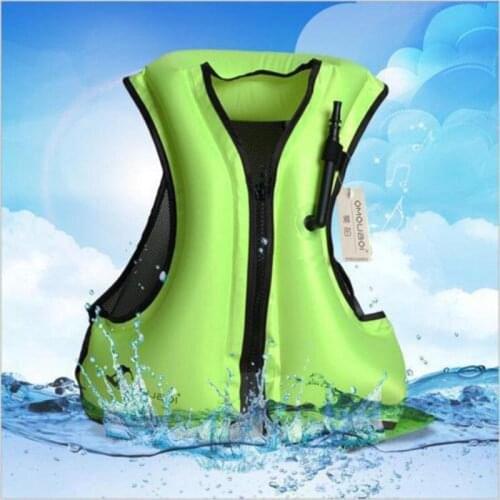 Outdoor Rafting Anti-drown Life Jacket Vest for Children Adult Swimming Snorkeling Wear Professional Buoyancy Drifting Suit